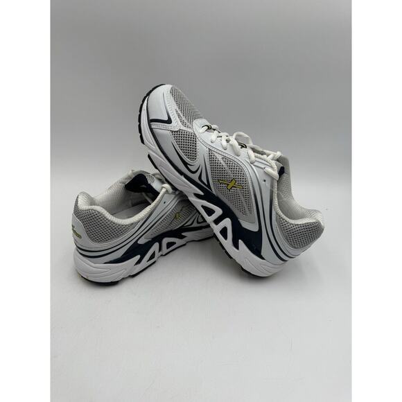 NEW Xelero GENESIS Men's Athletic Sneaker White/Navy US Size 9 Medium NIB - Picture 8 of 11